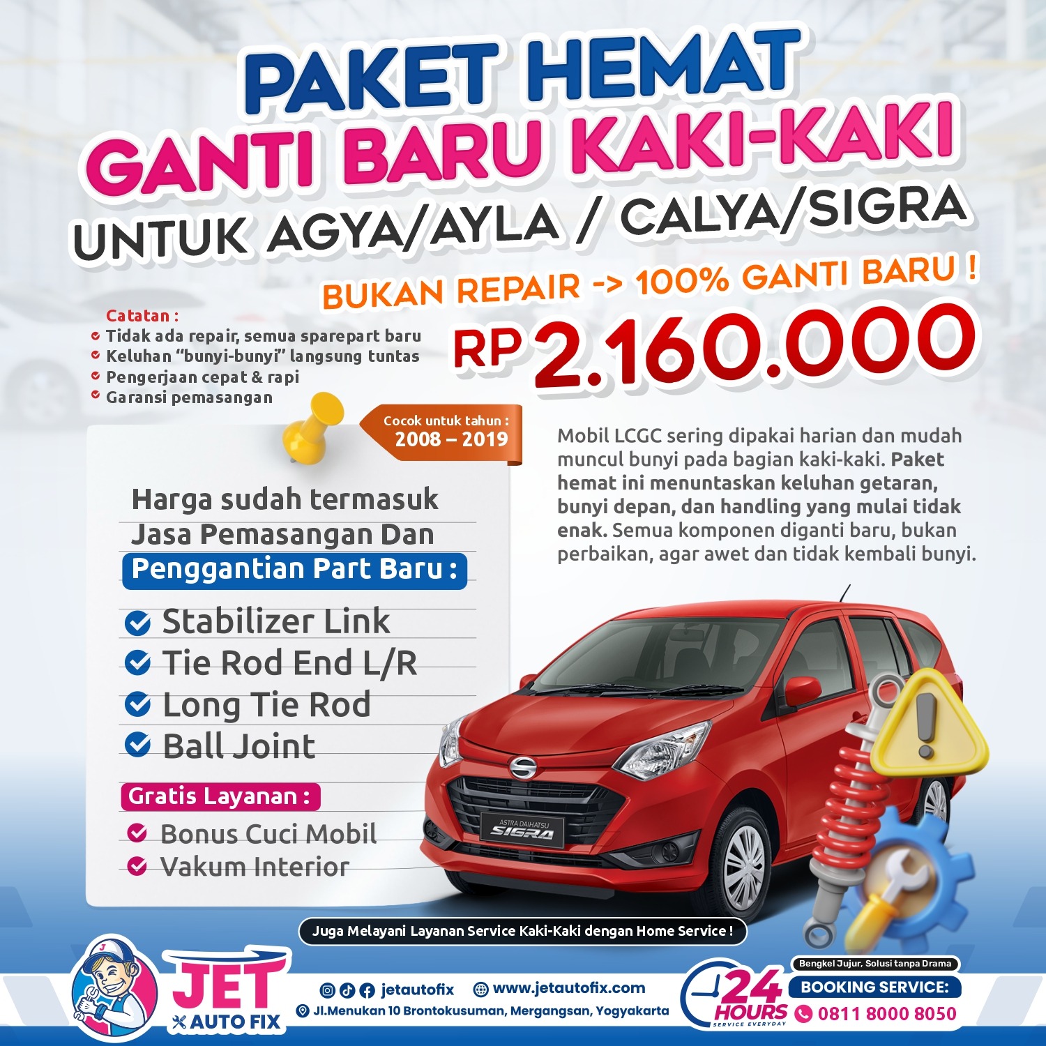 bengkel mobil terdekat